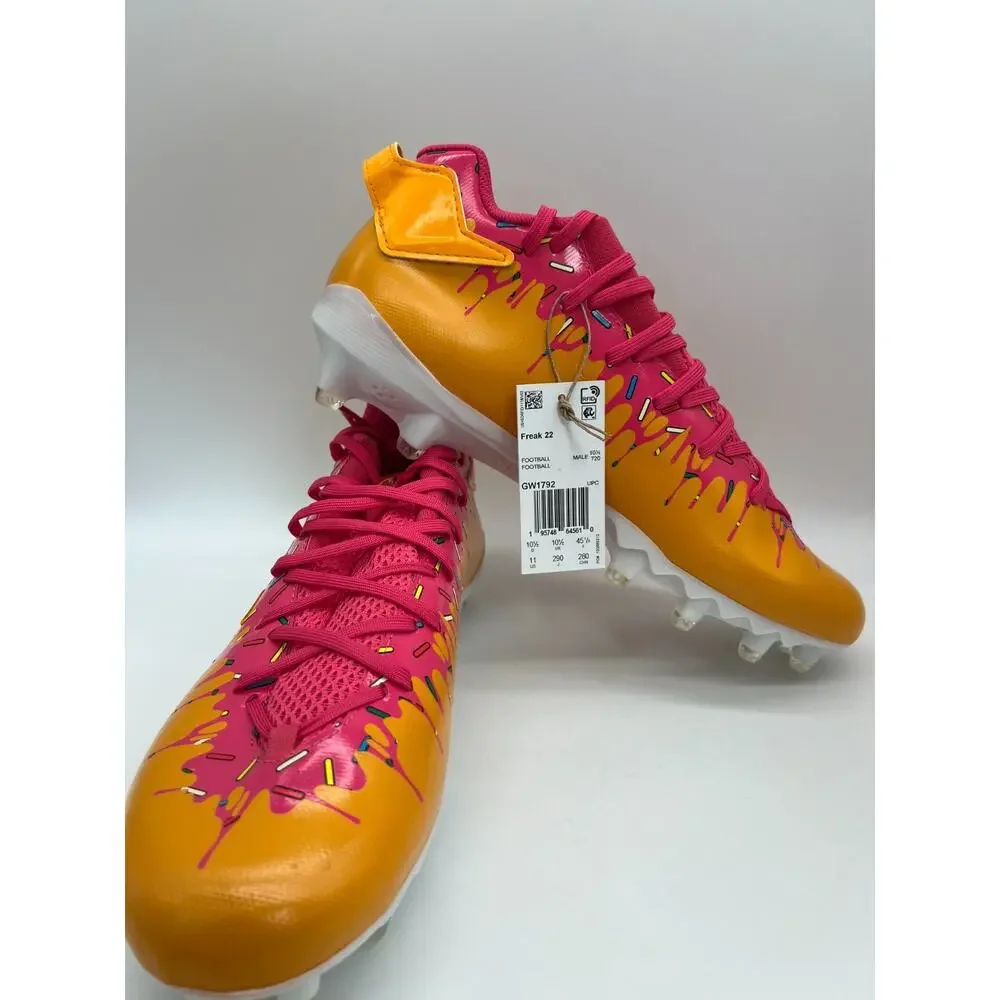 Adidas Freak 22 X The Simpsons Donut GW1792 Football Cleats Men's Size 11
